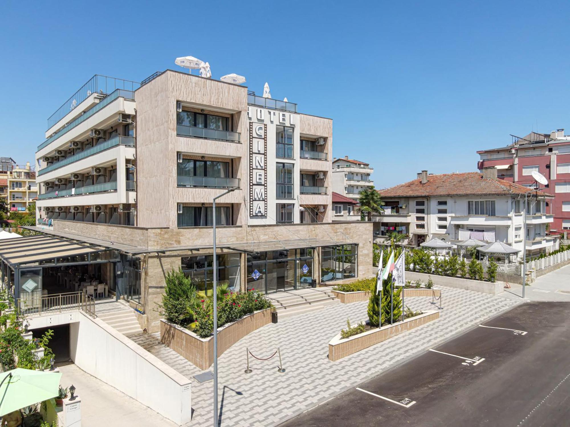 Cinema Hotel Приморсько Екстер'єр фото